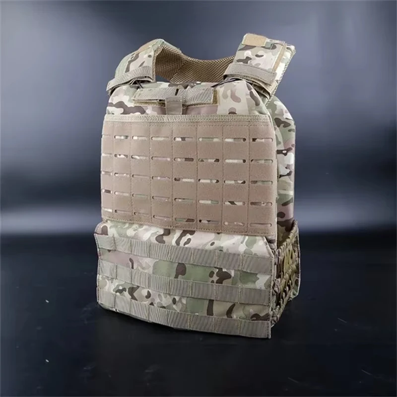 ERQYGRA-Chaleco de entrenamiento táctico con placa de caza para exteriores, CS, juego de guerra, protector, Paintball, equipo deportivo Airsoft, accesorios Molle - imagen 3