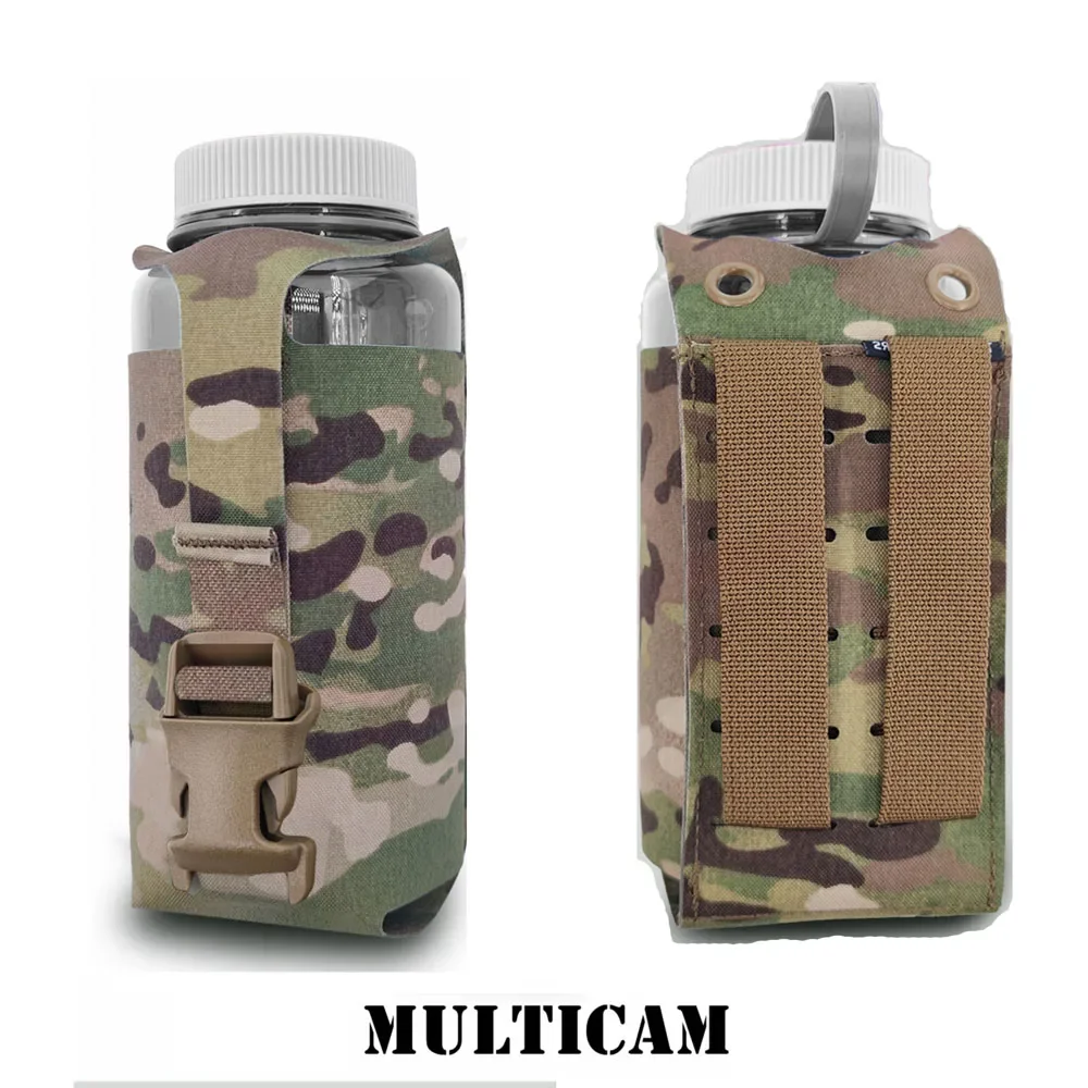 Chaleco táctico estilo SS, bolsa para hervidor Molle, bolsa para botella de agua, adecuada para 32 oz, 1L - imagen 4