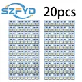 20pcs White