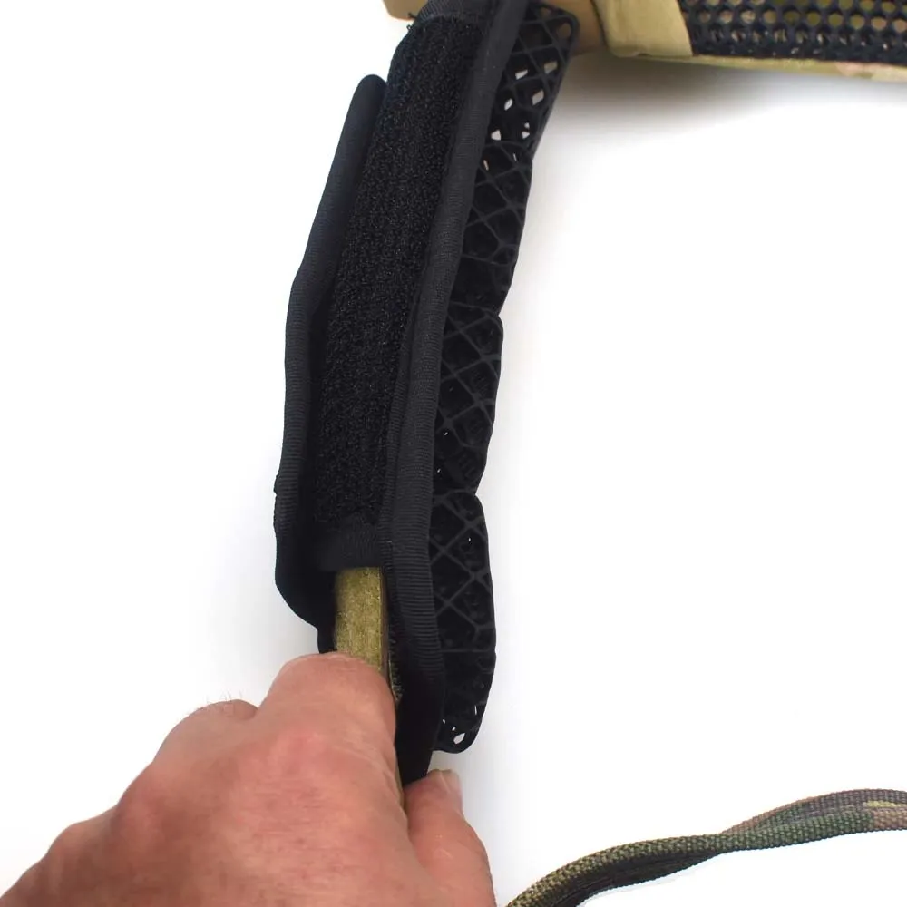 Accesorios para Chalecos Deportivos de Exterior, Sellos para Hombros y Cintura para Chalecos JPC y Mochila de Exterior - Cojín de Aire Táctico 3D con Diseño de Panal - imagen 5