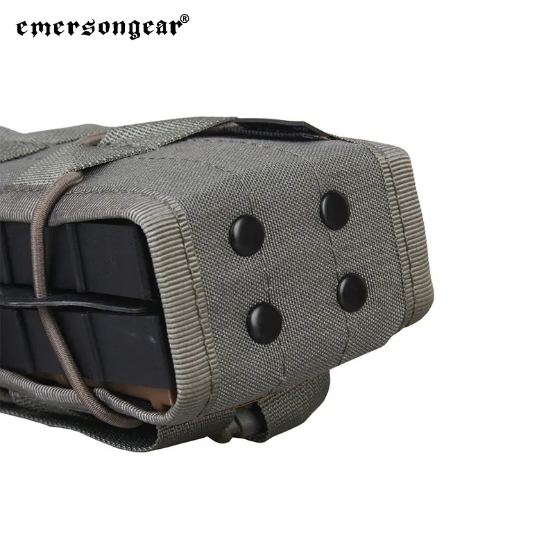 Emersongear táctico doble Modular Rifle revista bolsa Airsoft caza MOLLE entrenamiento Mag bolsa camuflaje 11,11 ventas - imagen 2