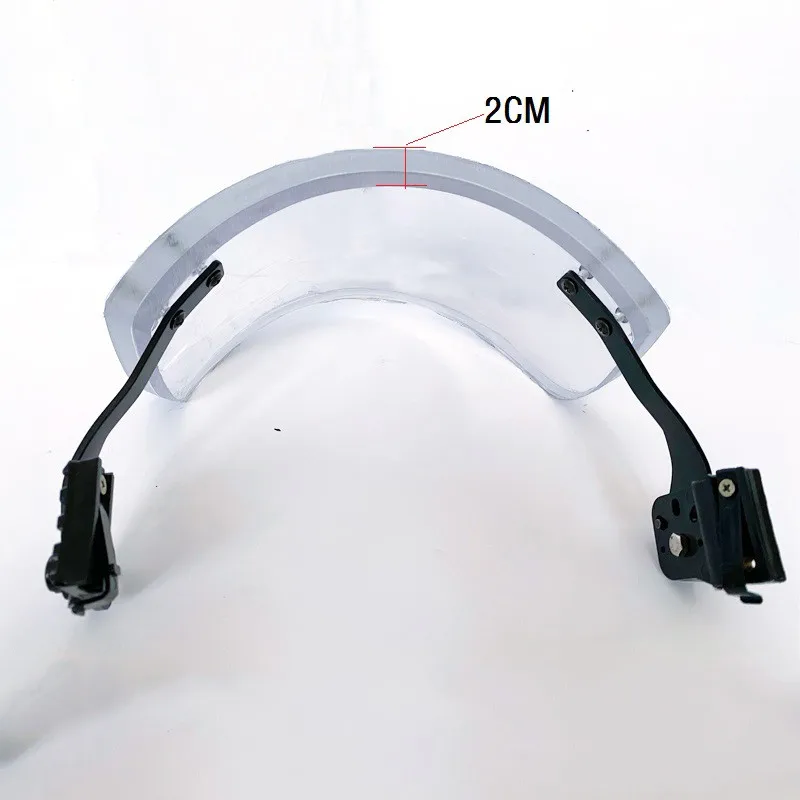 Protector facial Nij 3a para casco táctico con rieles Picatinny balístico visera militar a prueba de balas - imagen 4