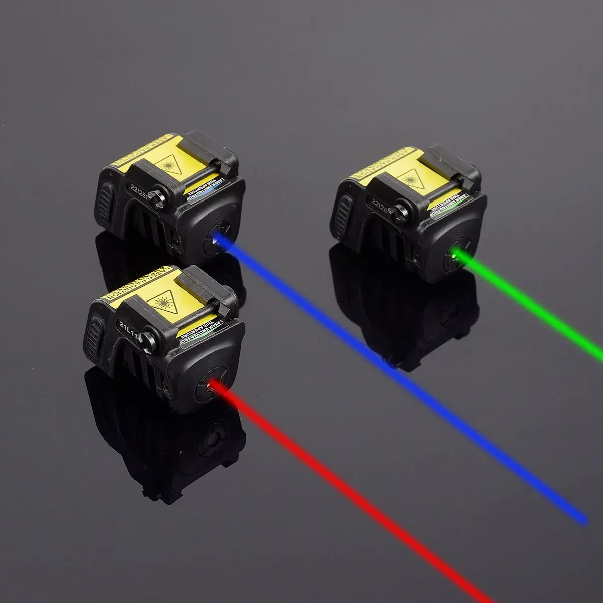 Mini láseres tácticos rojos, verdes y azules, mira telescópica, engranaje de pistola, recargable por USB para pistola Glock 1911 Taurus G2c PX4 Strom - imagen 3