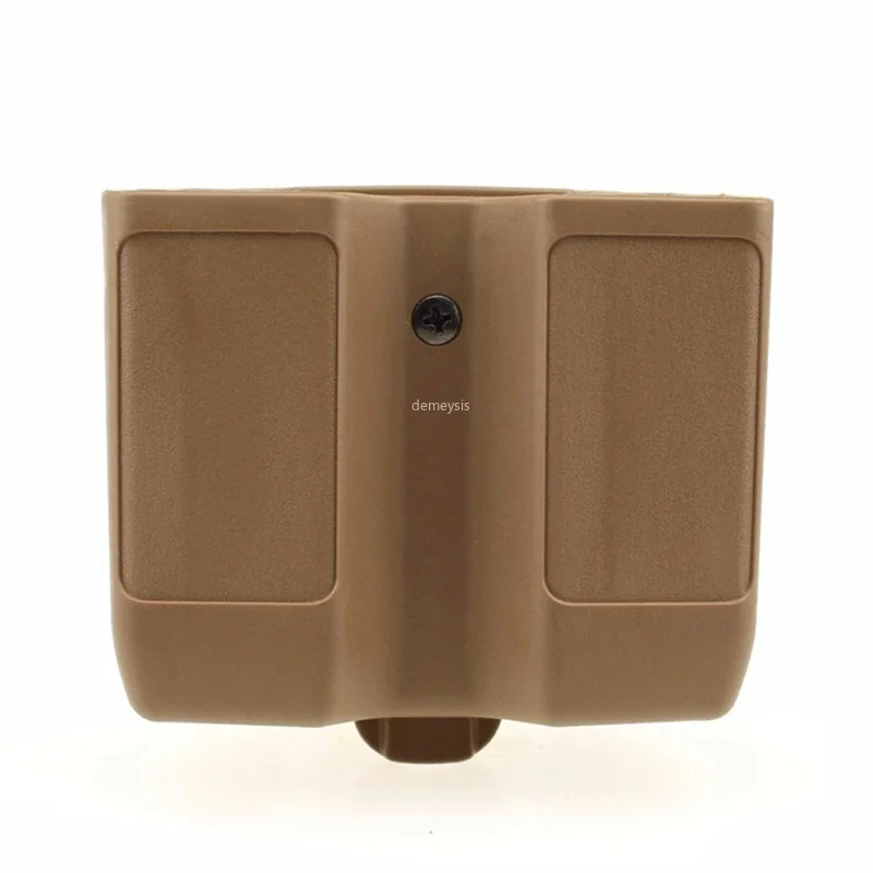 Estuche táctico doble para revista para 9mm 0,40cal, funda Universal para pistola Mag para Glock 17 19 Sig P226, H&K USP, - imagen 4