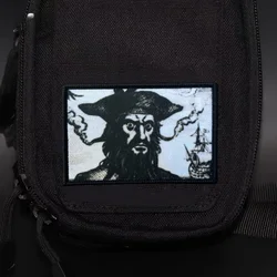 Parche táctico Barbanegra el pirata – Insignia de moral con velcro