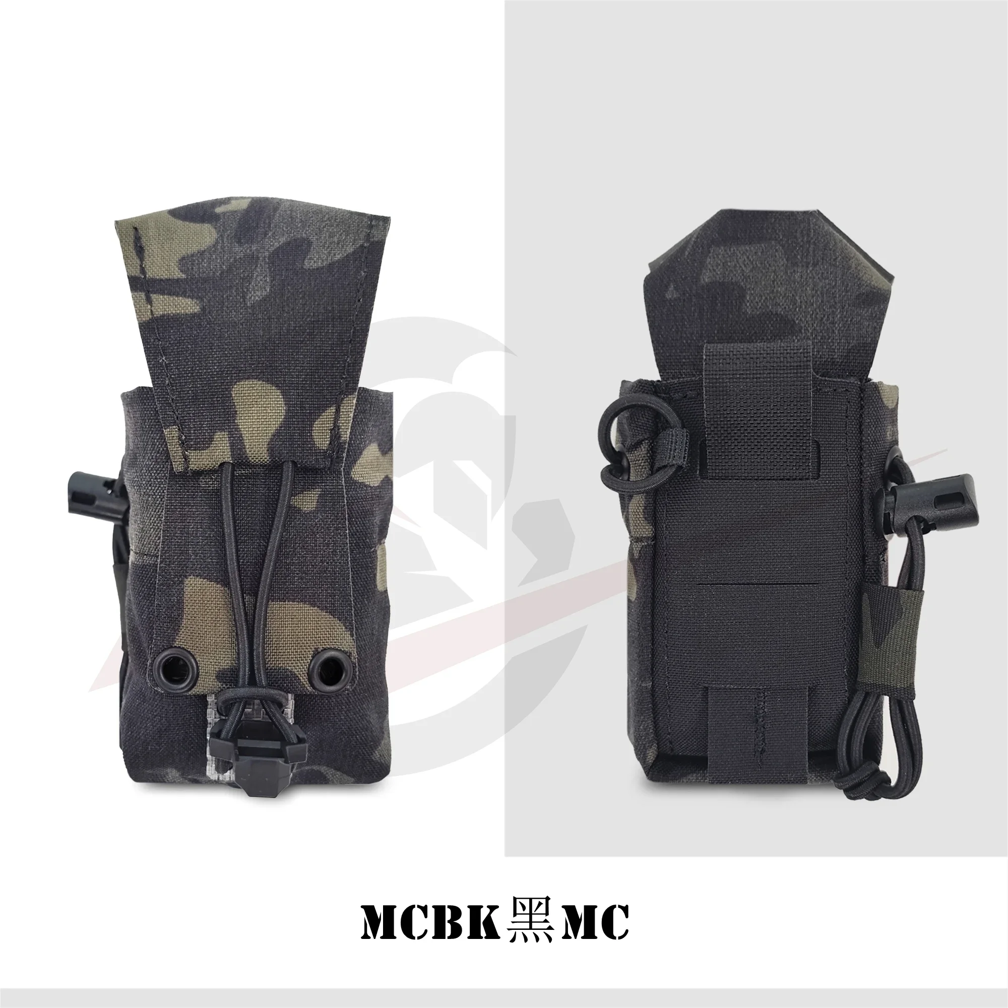 Bk/rg/a1/a2/sistema de bolsa de granada Modular a rayas de tigre verde Molle multiusos 40Mm/flash/bolsa portadora de humo - imagen 5