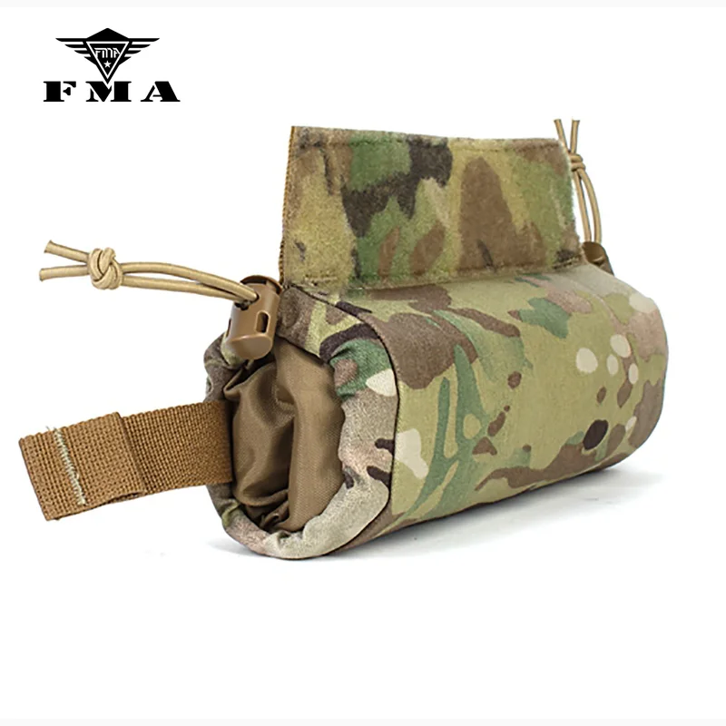 FMA nuevo rollo médico Tactica 1 bolsa para traumatismos Multicam IFAK almacenamiento médico de emergencia bolsa de cintura para el vientre para portador de placa MK4 - imagen 5