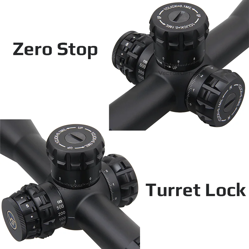 Vector Optics Paragon 3-15X44 Sfp mira telescópica retícula de vidrio grabada en configuración Mil para tácticas de caza - imagen 4