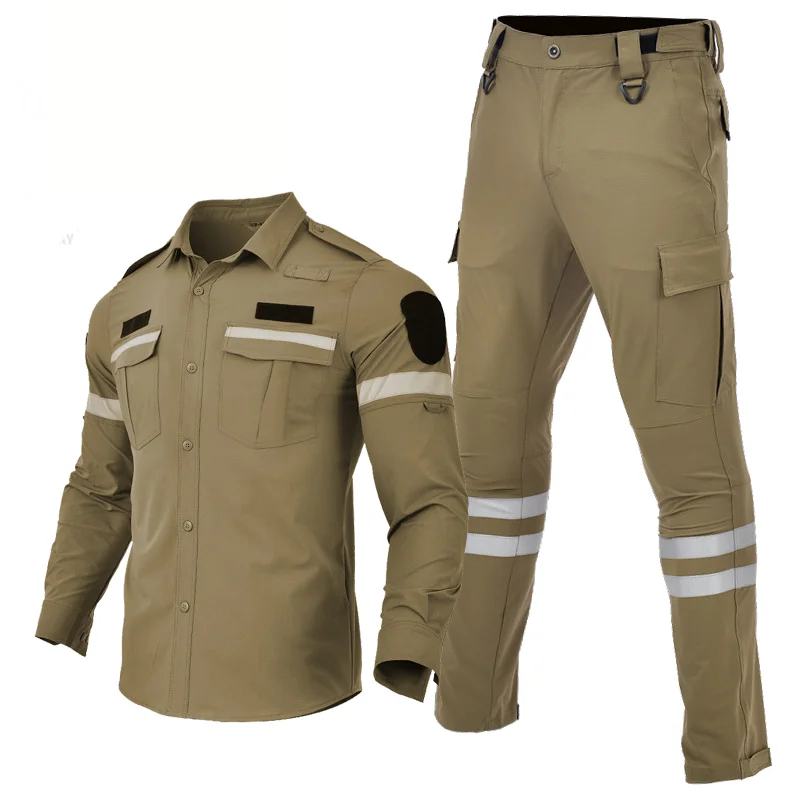 Uniformes de entrenamiento de Bomberos de rescate de emergencia de agua de secado rápido para verano, uniformes de trabajo de rescate de emergencia médica - imagen 3