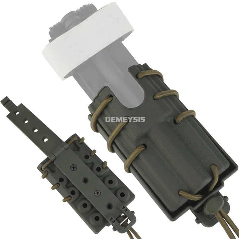 Bolsa con correa de torniquete táctico, estuche EDC, botiquín de primeros auxilios de liberación rápida, caja de soporte para hemostasia rápida con Clip para cinturón - imagen 2