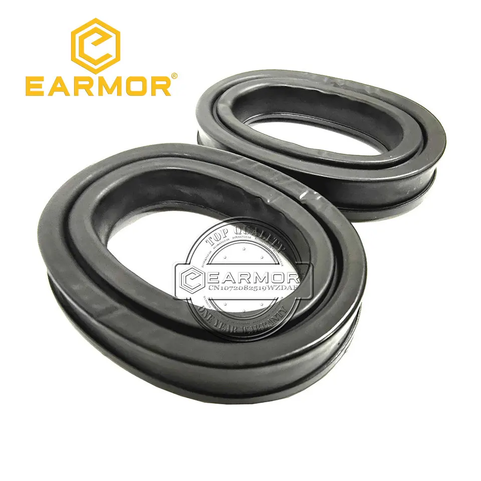 EARMOR-anillos de sellado de oreja de Gel de silicona S06, par de accesorios de auriculares aptos para disparos M30, reducción de ruido, reemplazo de auriculares - imagen 4