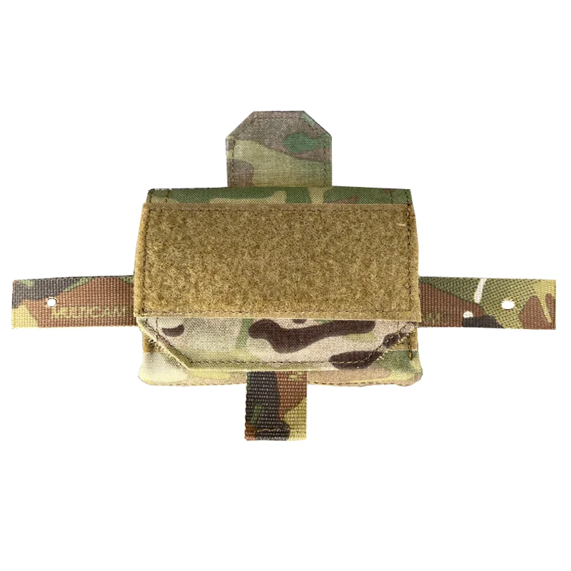 Bolsa de accesorios para casco TR6502, bolsa de almacenamiento de batería, 500D MC, tela original - imagen 4