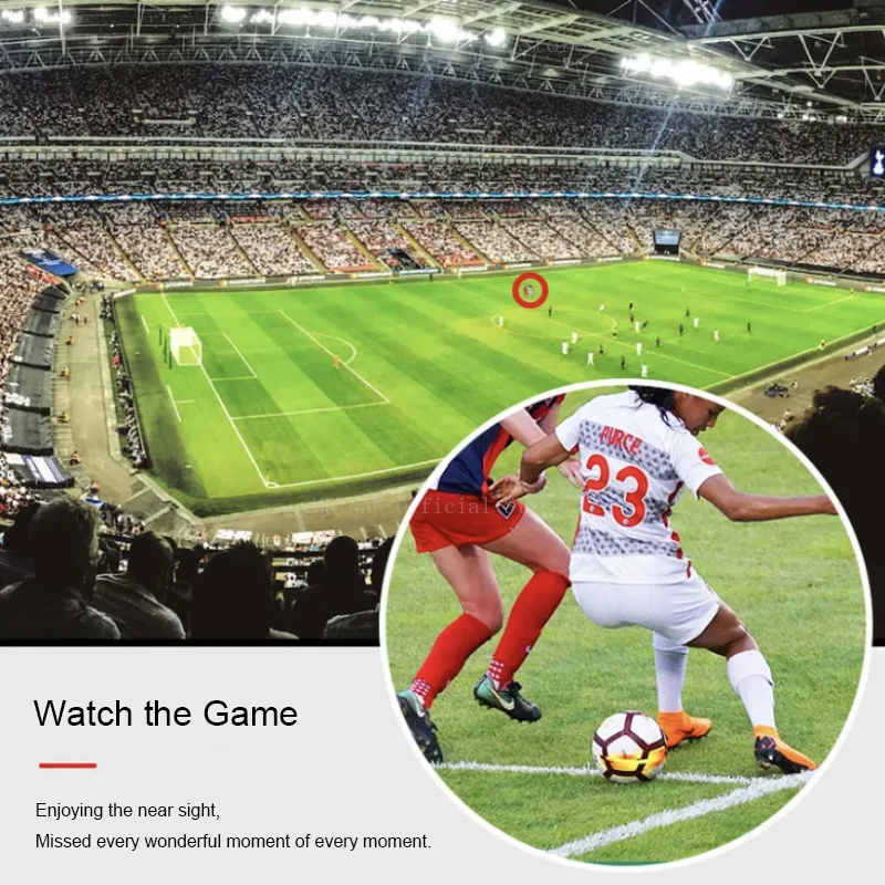 Telescopio profesional BAK4 HD, binoculares potentes de largo alcance, óptica Monocular portátil para acampar al aire libre, 500x25, 50000m - imagen 5