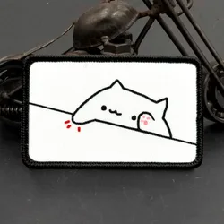 Parche Morale Bongo Fat Cat táctico con velcro para mochila militar