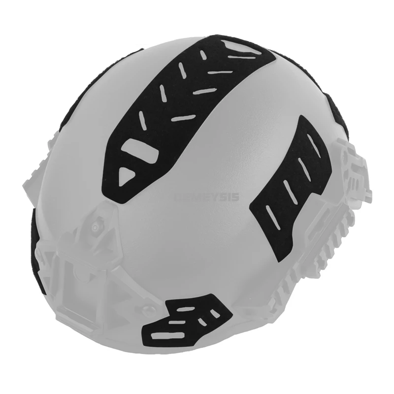 6 unids/set casco táctico WENDY pegatina mágica parches para casco gancho bucle sujetador equipo pegajoso accesorios para casco Wendy - imagen 2