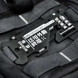Organizador MOLLE de herramientas para mochila táctica, cabezales