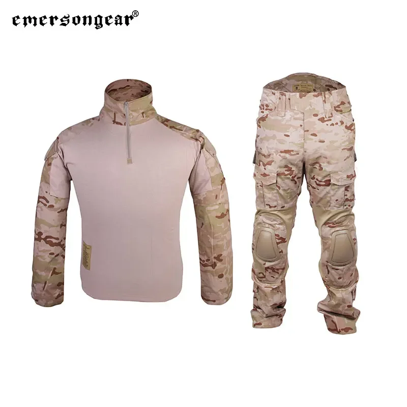 Emersongear Gen2 trajes de combate camisas de entrenamiento pantalones uniforme táctico conjunto ropa Airsoft caza senderismo Camping EM6970 MCAD - imagen 3