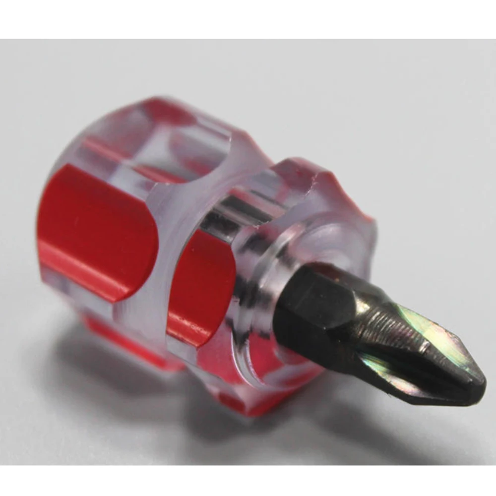 Juego de destornilladores, Mini destornillador portátil pequeño con cabeza de rábano, herramientas de reparación de automóviles de precisión, herramientas manuales de reparación con mango transparente - imagen 4