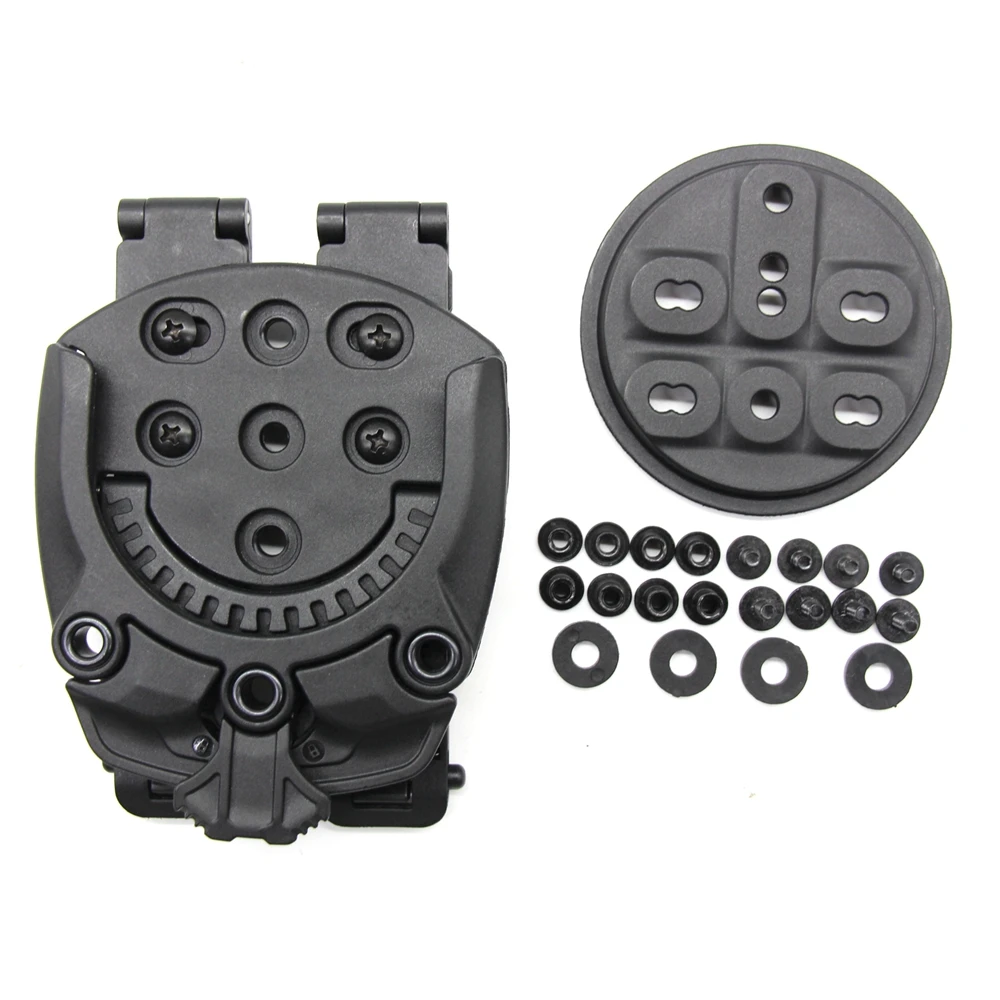 Sistema de montaje táctico de conexión rápida para bolsas de revistas, fundas y soportes de torniquete, Ideal para cinturones de servicio y caza - imagen 3