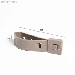 Abrazadera de correas, sistema táctico Molle, Clip de correa de malicia Universal para caza, funda de cuchillo Kydex, accesorio Molle, 3 uds.