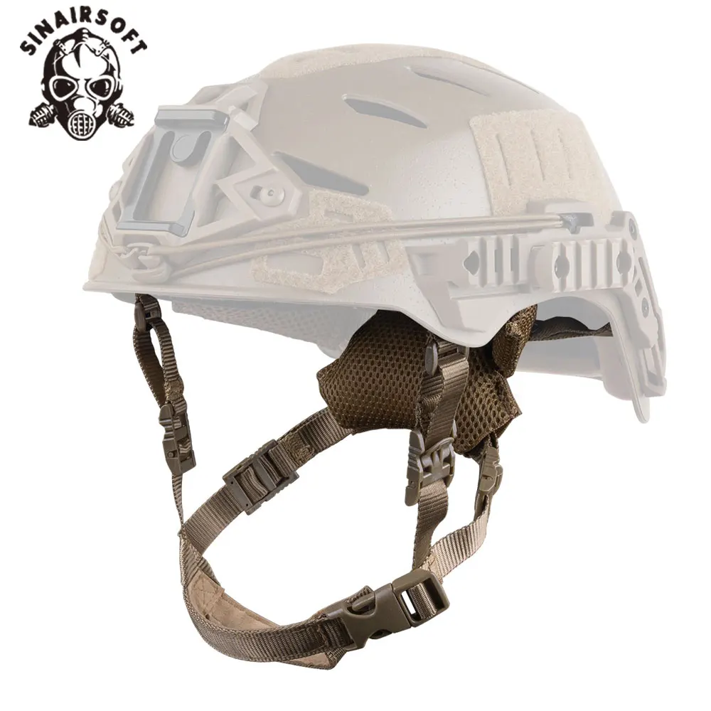 Equipo Wendy FAST MICH casco correa para la barbilla sistema de suspensión accesorio de repuesto ajustable para accesorios de ropa de caza - imagen 4