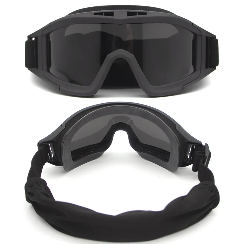 Gafas puestas sobre un casco estilo Splav 6b47