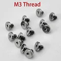 4pcs white screws