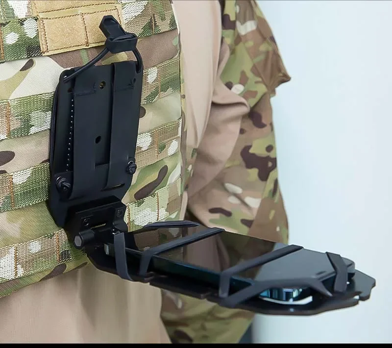 Nuevo sistema Molle de chaleco táctico Kydex con tablero de navegación de rotación libre de 180 grados resistente anticolisión IP/funda de teléfono - imagen 2