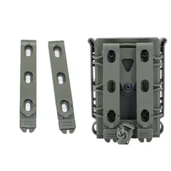 Clip MOLLE-LOK para cintura bolsa revista abrazadera trasera funda