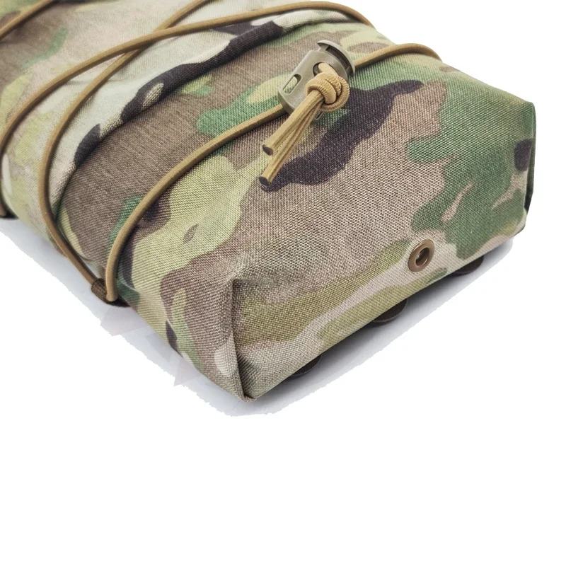 Bolsa Airsoft GP táctica Multicam 500D Vertical 12X5 bolsa para artículos diversos chaleco portador de placa Molle bolsa de Panel trasero equipo de almacenamiento - imagen 5