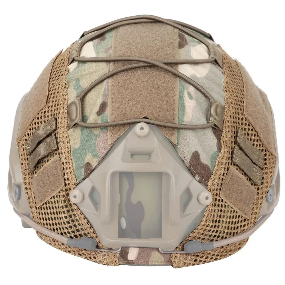 SINAIRSOFT-funda para casco táctico, tela para casco rápido MH PJ BJ Paintball Airsoft, accesorios para casco deportivo de caza