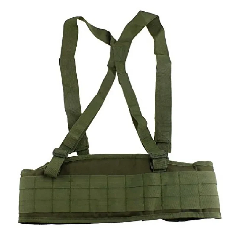 Soporte de cintura táctico con tirantes en forma de X, cinturón Molle acolchado de combate para tiro, chaleco CS para caza al aire libre - imagen 3