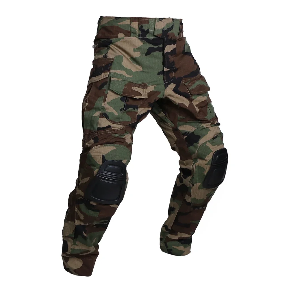 Emersongear táctico Gen 3 pantalones Cargo para hombre G3 pantalones de entrenamiento Airsoft caza con rodilleras combate senderismo Camping WL - imagen 5