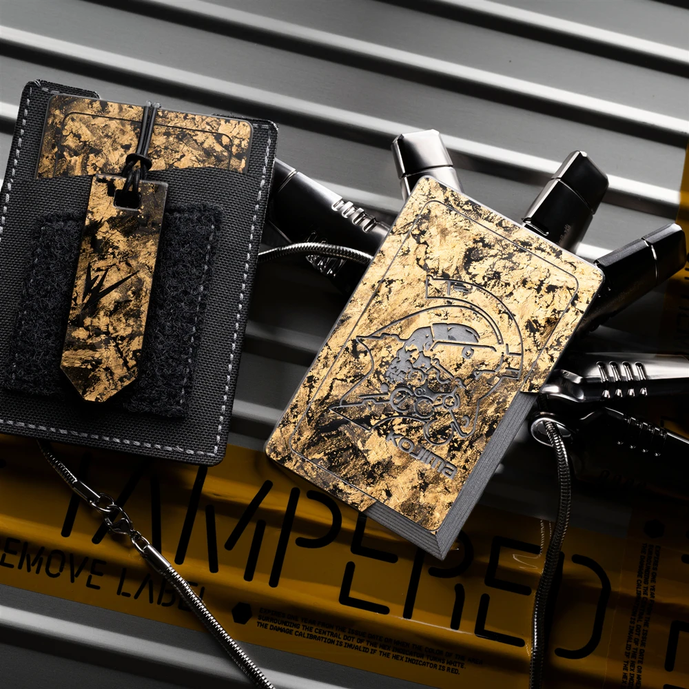 Death Stranding 2 parche de fibra de carbono Small Island Studio Magellan APAC DRAWBRIDGE contorno brazalete táctico para decoración de ropa