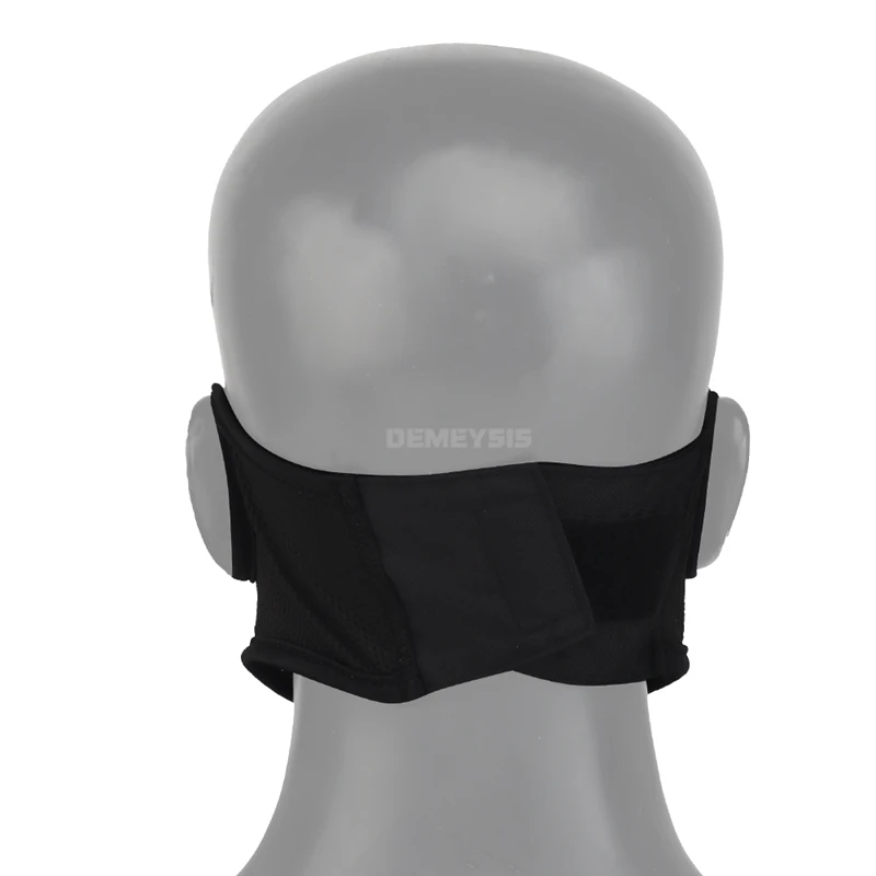Casco protector táctico de caza, máscara de media cara para Airsoft, Paintball, accesorios de tiro, CS Wargame, a prueba de polvo, para exteriores - imagen 3