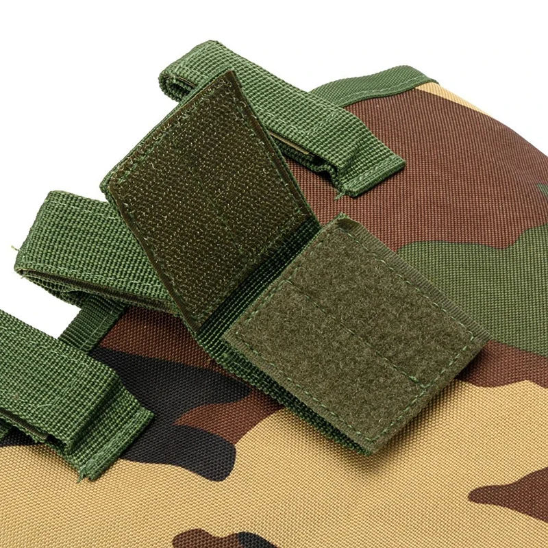 Bolsa de basura de recuperación magnética plegable con lazo de cinturón Molle, gran capacidad, Camuflaje táctico de caza, juegos de guerra - imagen 4