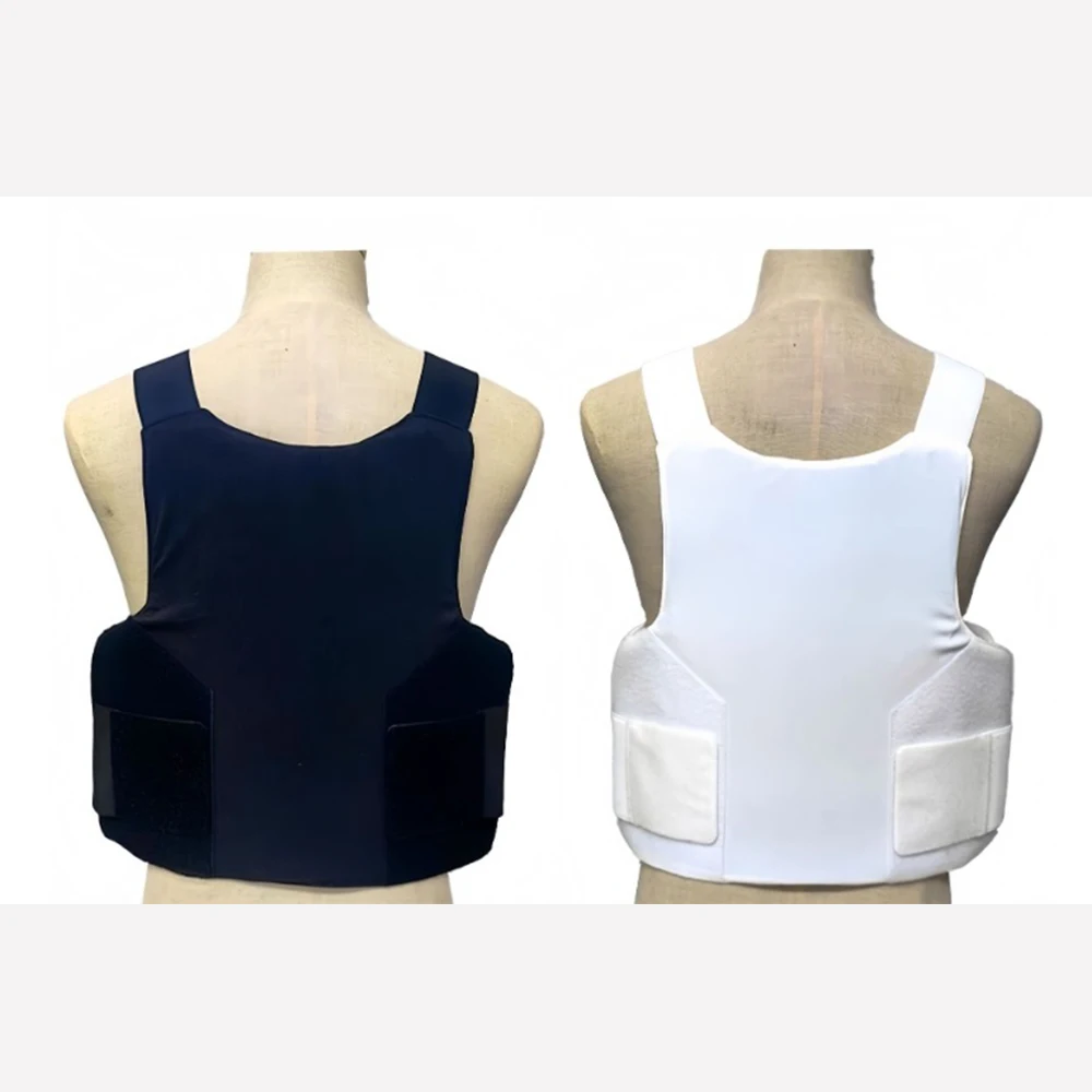 Chaleco antibalas NIJ IIIA nivel 3A Real, autodefensa, portador de placa oculta ultracómodo, armadura corporal táctica Stop9mm y 44mag - imagen 4