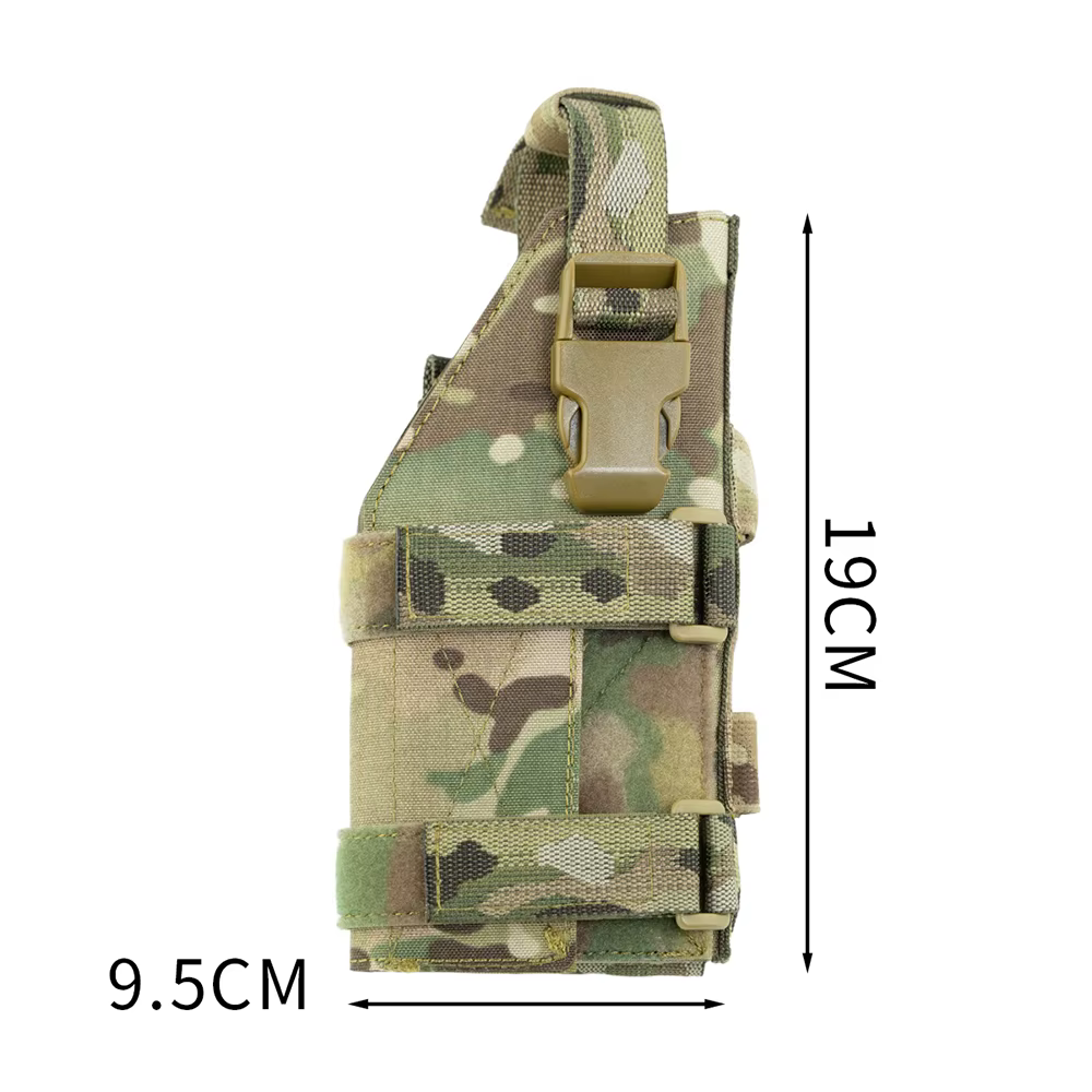 Funda muslo MOLLE extracción rápida para pistola - imagen 2