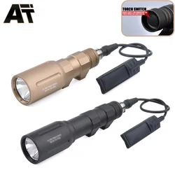 WADSN PLHv2 linterna 1000 lúmenes LED Scout luz táctica de Metal PLH-v2 lámpara de caza arma de foco con interruptor constante