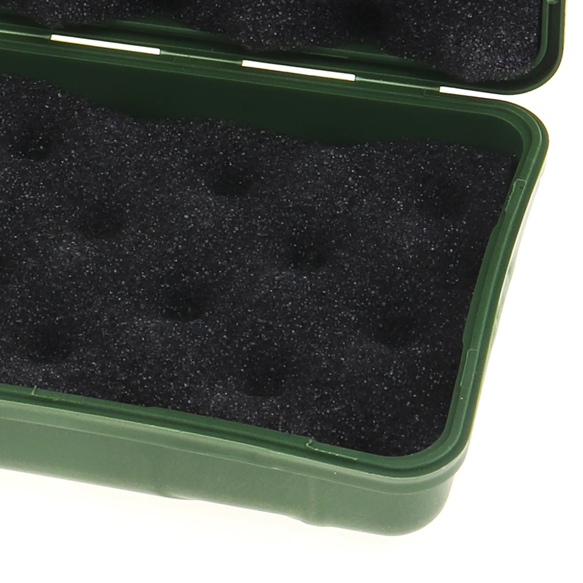 Caja de almacenamiento de plástico verde para linterna, caja Universal impermeable anticaída, cargador de batería, herramientas, 130x80x35mm - imagen 5