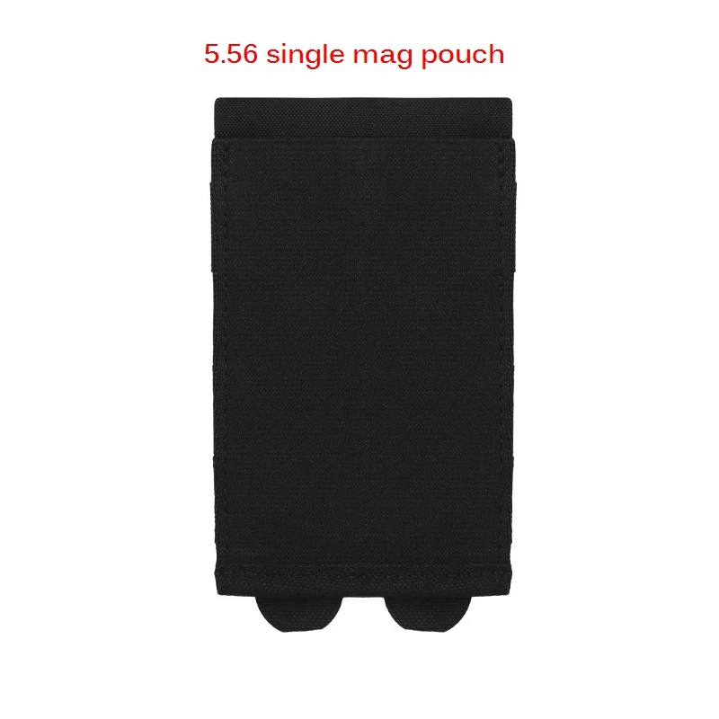 Bolsa elástica individual Mgazine 5,56, bolsa de almacenamiento ligera táctica, chaleco de caza, soporte Molle, cuchillo, antorcha, bolsa de torniquete - imagen 3