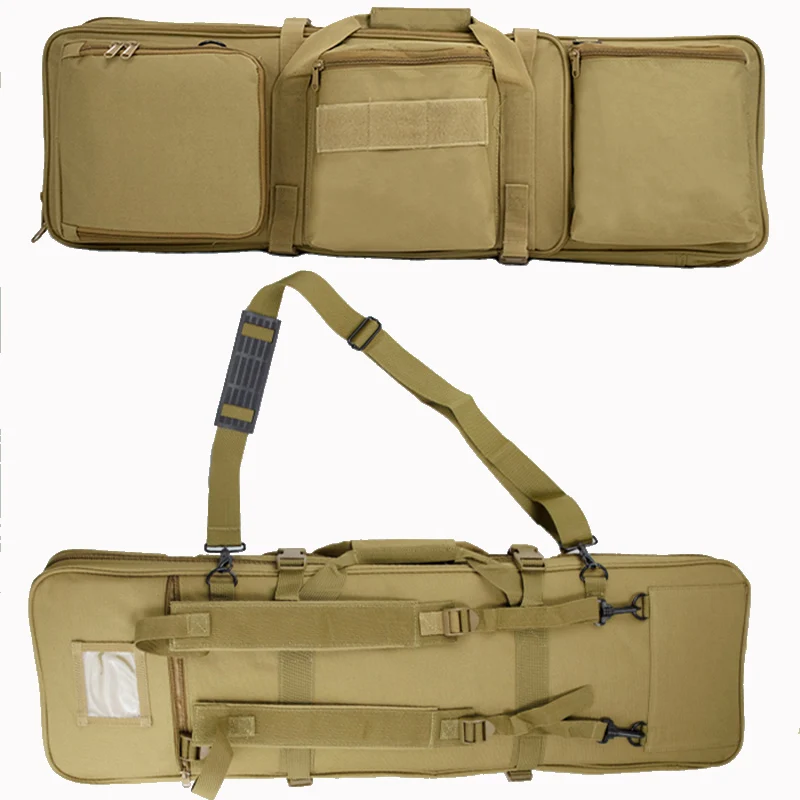 Accesorios de caza, mochila táctica de 85cm, bolsas para pistola, juego de guerra, tiro, Rifle Airsoft, estuche de almacenamiento para pistola, bolso de hombro para deportes al aire libre - imagen 4