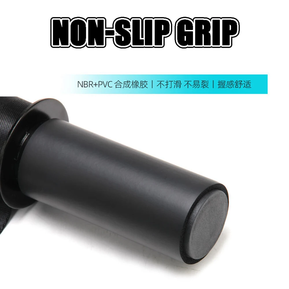 Rodillo de muñeca y antebrazo Blaster para entrenamiento y entrenamiento, apto para placas de pesas olímpicas estándar de 1 pulgada y 2 pulgadas - imagen 4