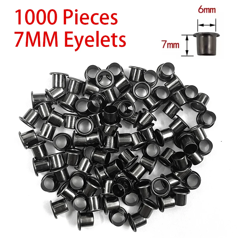 1000 pcs 7mm Eyelets