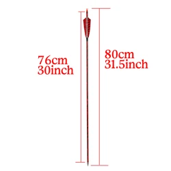 SP500 Flechas de carbono caza con plumas pavo