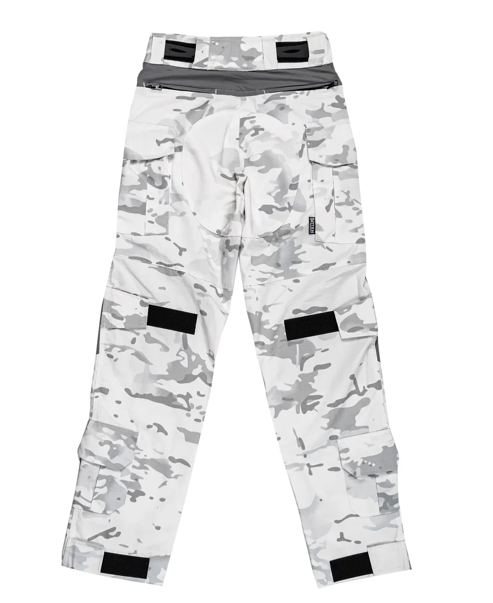 TRN MCAP Pantalones tácticos G3 Pantalones cargo Camuflaje de nieve Pantalones de entrenamiento de caza al aire libre para hombres
