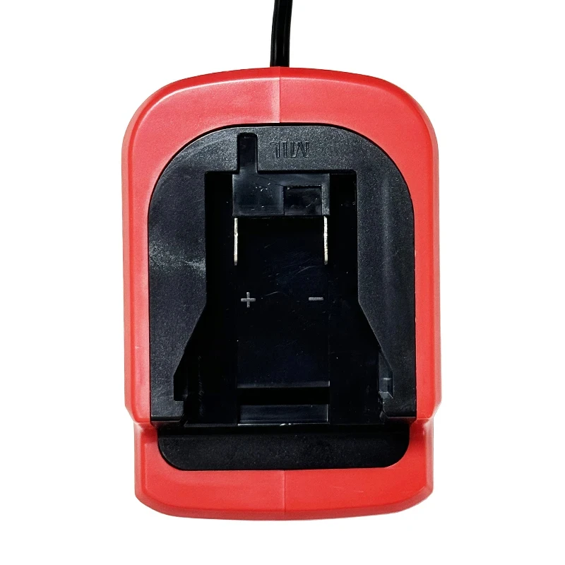 Mini cargador compacto de batería de iones de litio portátil de 100V-240V para reemplazo de batería de litio Milwaukee de 18V para cargador de batería M18 de 18V - imagen 3