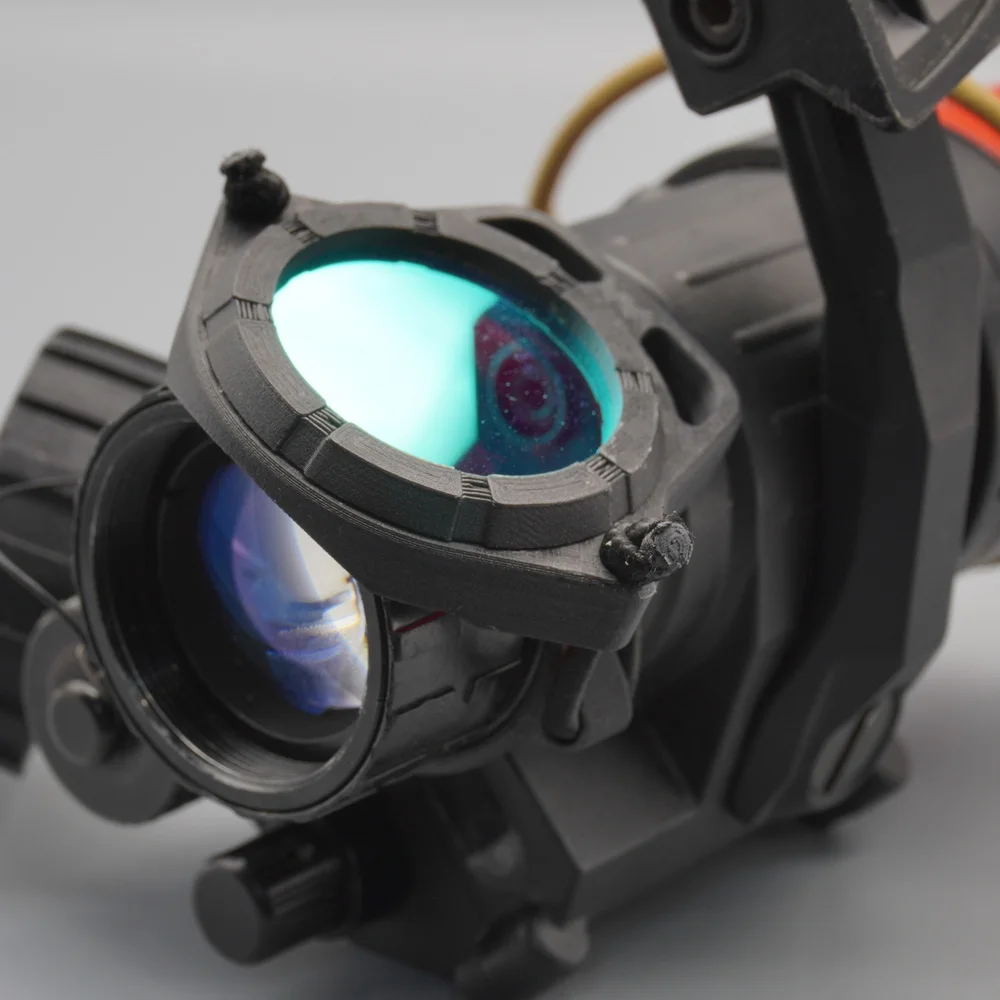 Gafas tácticas de visión nocturna NVG con protector láser de onda C, filtro antiverde y antideslumbrante para una visión mejorada - imagen 5