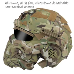 Casco táctico militar W-Ronin de protección balística