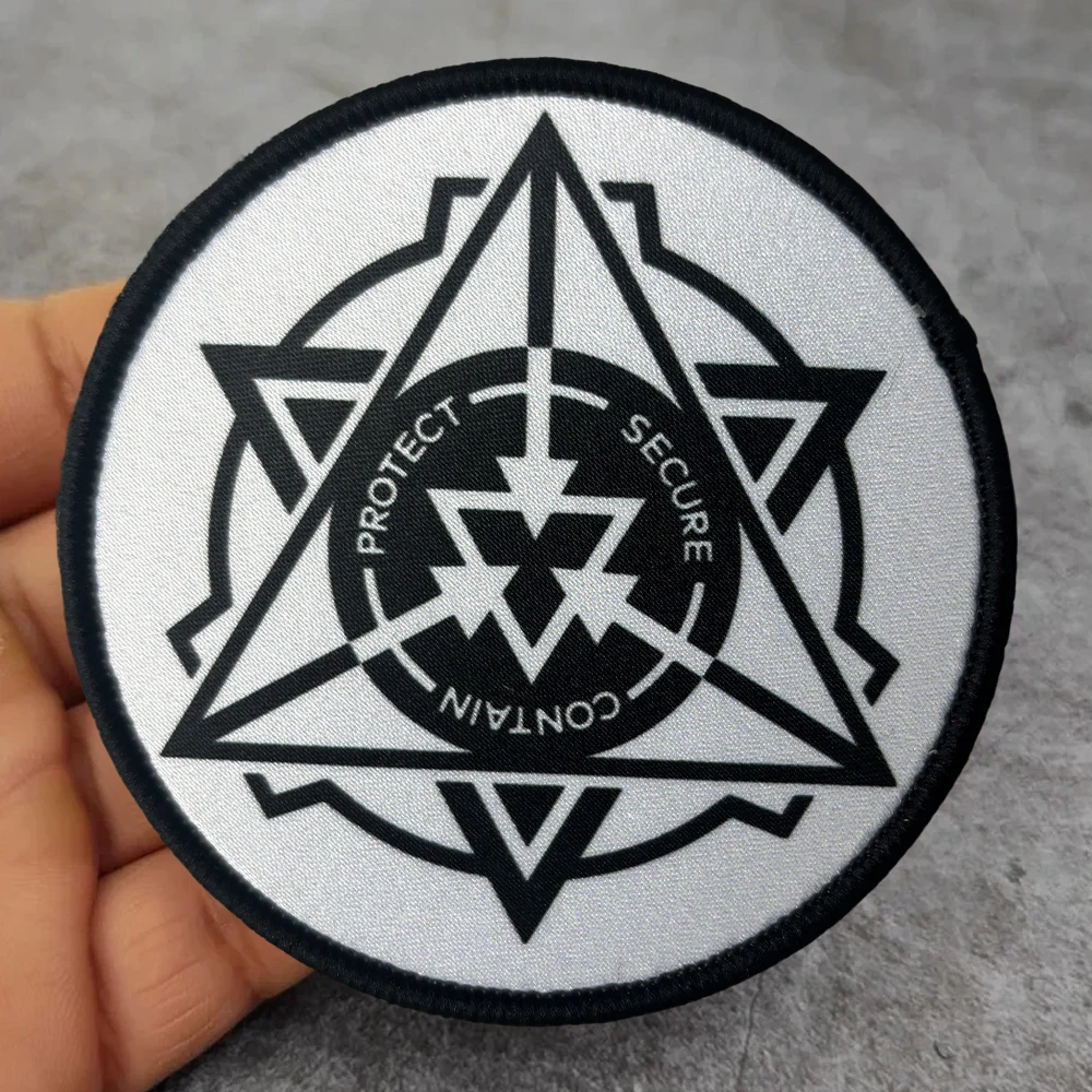 Parche táctico SCP velcro para mochila, brazo y casco - imagen 4